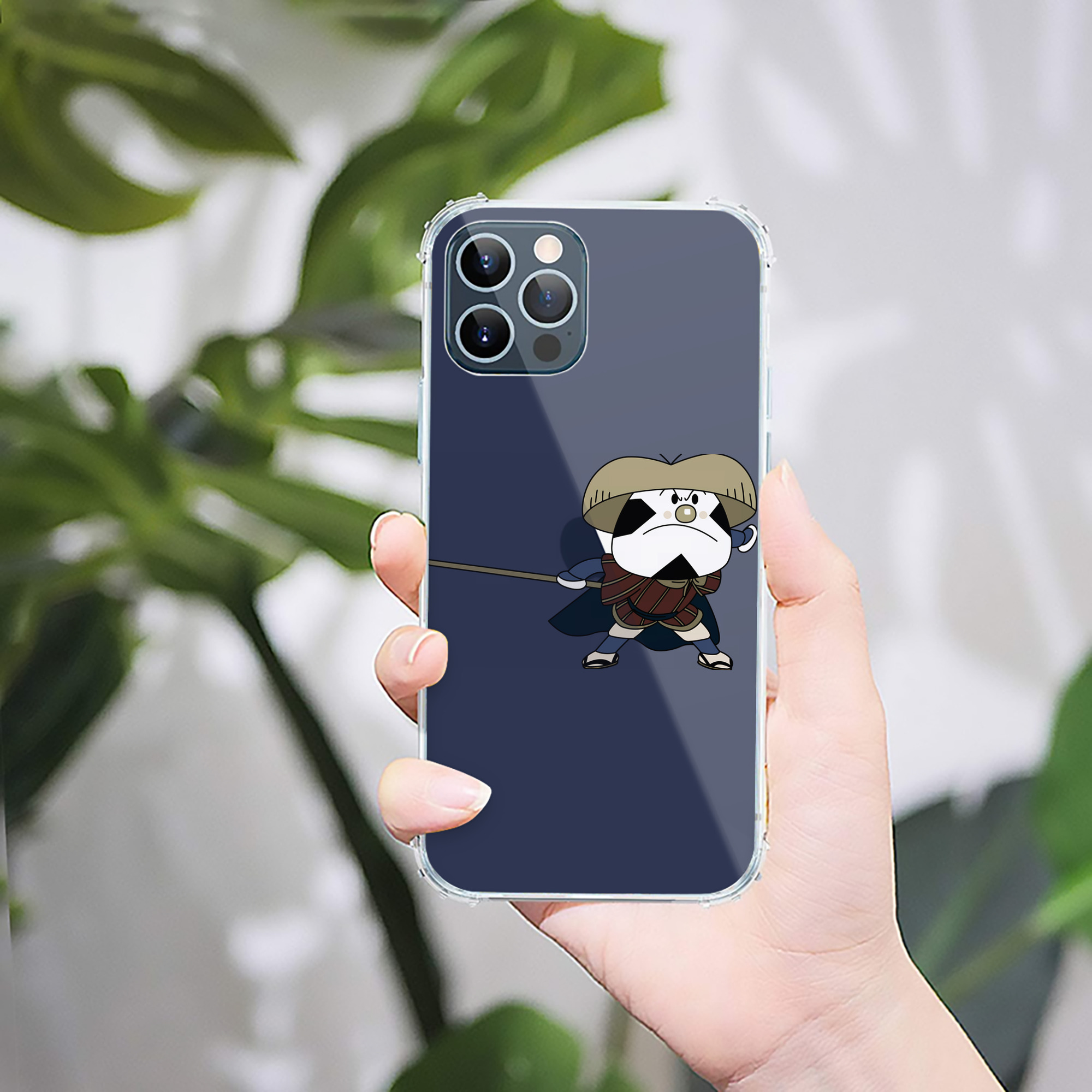 （画像用） アンパンマン Anpanman 【iPhone 12シリーズ対応】透明スマホケース（クリアソフトケース）